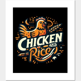 Chicken and Rice Posters and Art